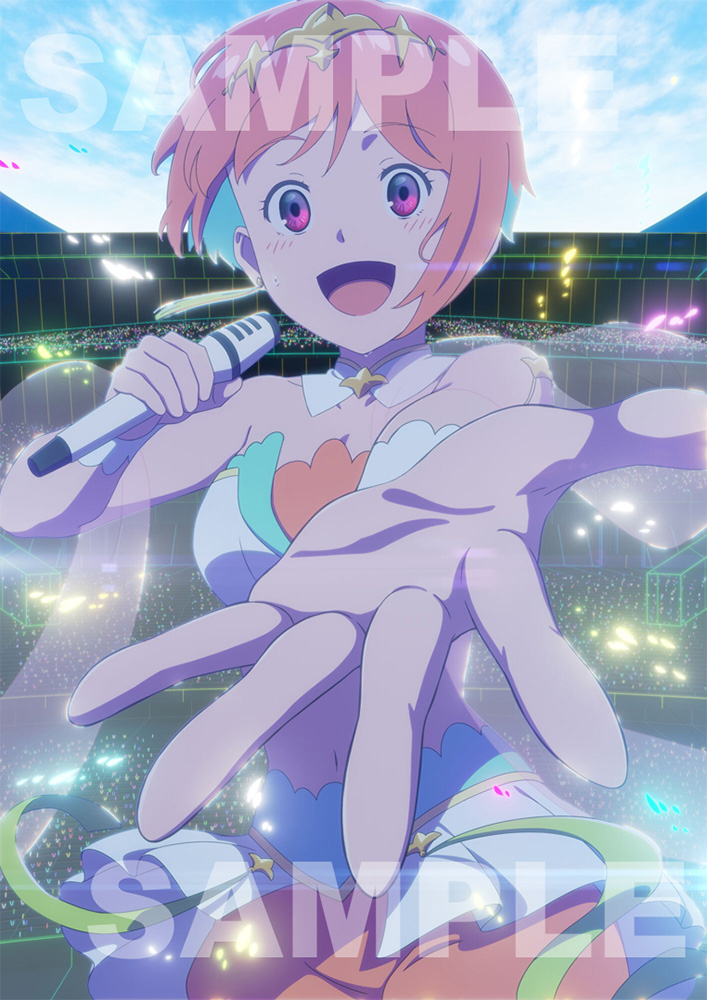 アニメ描き下ろしA3クリアポスター